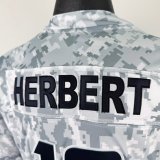 HERBERT #10 Men's Los Angeles Chargers NFL Jersey 闪电