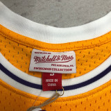 2023 Lakers BRYANT #8 Yellow Retro NBA Jerseys 热压