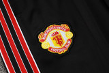 2025/26 M Utd Black Jacket Tracksuit