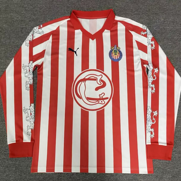 2026 Chivas Special Edition Fans Long Sleeve Soccer Jersey