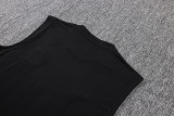 2026 Man City Black Vest Training Jersey (A Set)
