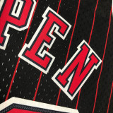 1997/98 Bulls PIPPEN #33 Black Retro NBA Jerseys 热压