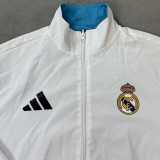 2026 RM White And Blue Reversible Windbreaker 双面