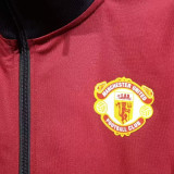 2025 M Utd Red Retro Jacket Tracksuit