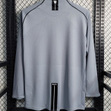 2007/08 M Utd Gray Goalkeeper Long Sleeve Retro Jersey