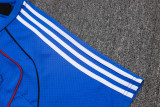 2025/26 M Utd Blue POLO Training Tracksuit