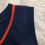 2009/10 Warriors CURRY #30 Purplish Blue Retro NBA Jerseys 热压
