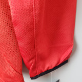 2004/06 M Utd Home Long Sleeve Retro Soccer Jersey