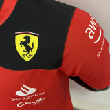 2023 Ferrari F1 Charles Leclerc #16 Red POLO T-Shirt 有领
