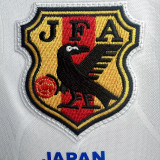 1998 Japan Away White Retro Long Sleeve Retro Jersey