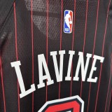 2025/26 Bulls LAVINE #8 Black NBA Jerseys
