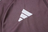 2025/26 M Utd Grey Purple Sweater Tracksuit