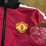 2025 M Utd Red Retro Windbreaker