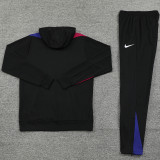 2025 BA Black Hoody Zipper Jacket Tracksuit
