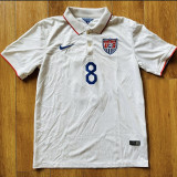 2014 U.S Home White Retro Soccer Jersey
