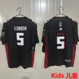 LONDON #5 Atlanta Falcons Kids NFL Jersey 猎鹰