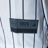 2025/26 Boca White Baseball Player Version T-Shirt  硅胶版
