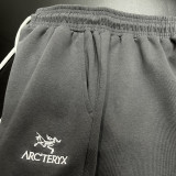 2025 Bird Home Grey Cotton sports ankle pants style