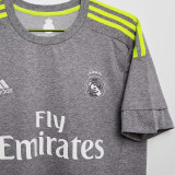2015/16 RM Away Grey Retro Soccer Jersey