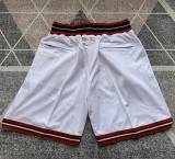 76ers White Four Bags NBA Pants