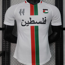 2024 FC Palestine White Player Version Soccer Jersey