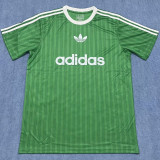 2025 AD~ Green Retro Style Fans Soccer Jersey