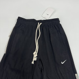 2025 Nk~ Black Pure Cotton Sports Trousers Zipper style