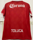 1997/1998 Deportivo Toluca Home Red Retro Soccer Jersey 托卢卡