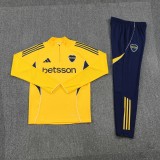 2026/27 Boca Yellow Sweater Tracksuit