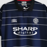 1999/2000 M Utd Away Retro Soccer Jersey