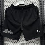 2025 Jordan Black Pure Cotton Fabric Casual Short Pants M19