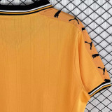 1998/1999 Wolves Home Yellow Retro Soccer Jersey