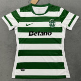 2025/26 Sporting Lisbon Home Women Soccer Jersey 女 里斯本