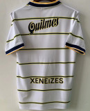 1999 Boca Away White Retro Soccer Jersey