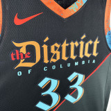 2025 Wizards KUZMA #33 Black City Edition NBA Jerseys