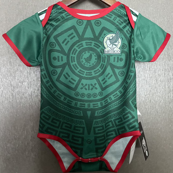 2026/27 Mexico Home Green Baby Suit