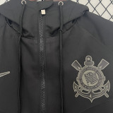 2024/25 Corinthians Black Windbreaker