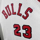 1984/1985 Bulls JORDAN #23 White Retro NBA Jerseys 热压