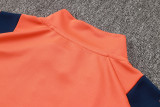 2025 M Utd Orange Kids Jacket Tracksuit