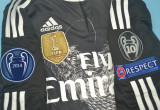 2014/15 RM Black Dragon Retro Player Version Long Sleeve Jersey 球员版 长袖