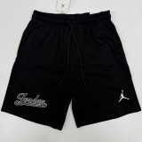 2025 Jordan Black Pure Cotton Fabric Casual Short Pants M19