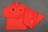 2025 M Utd Red Kids Sweater Tracksuit