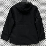 2026/27 AD Black Outdoor Windbreaker  H1004