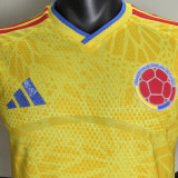 2026/27 Colombia Home Yellow Player Version Soccer Jersey