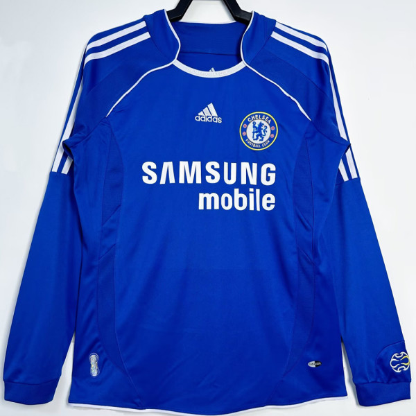 2006/07 CFC Home Blue Retro Long Sleeve Soccer Jersey