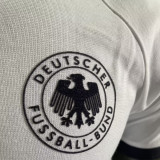 2024 Germany White Cotton Retro Style T-shirt