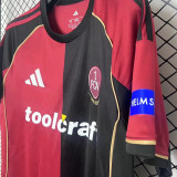 2025/26 1. FC Nürnberg Home Fans Soccer Jersey  纽伦堡