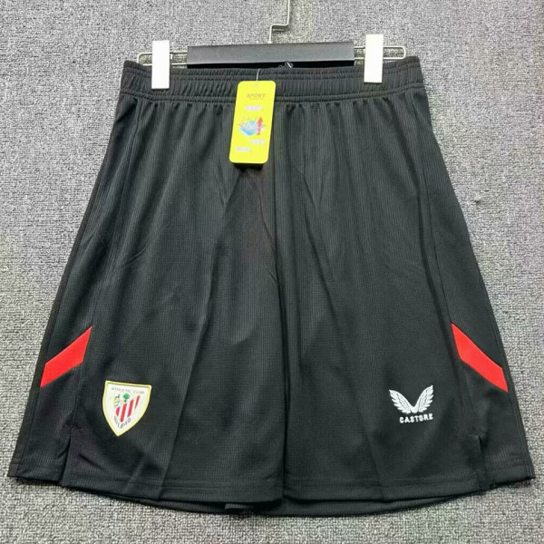 2025/26 Bilbao AT Home Home Black Shorts Pants