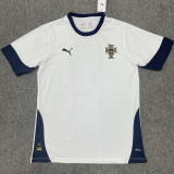 2025 Portugal White Training Fans Soccer Jersey