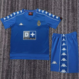 1999/2000 JUV Away Blue Retro Kids Soccer Jersey